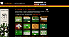 Desktop Screenshot of digsolitaire.com